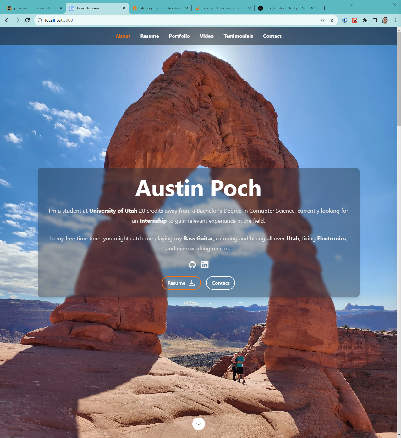 React Portfolio icon